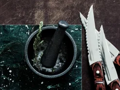 Gense Old Farmer Classic Steakkniv XL 4 stk, Træ/Stål