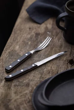 Clearance Gense Old Farmer Classic Steakkniv, Træ/Stål