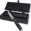 Discount Old Farmer Micarta Steakkniv XL 4 stk, Sort/Stål Steakbestik