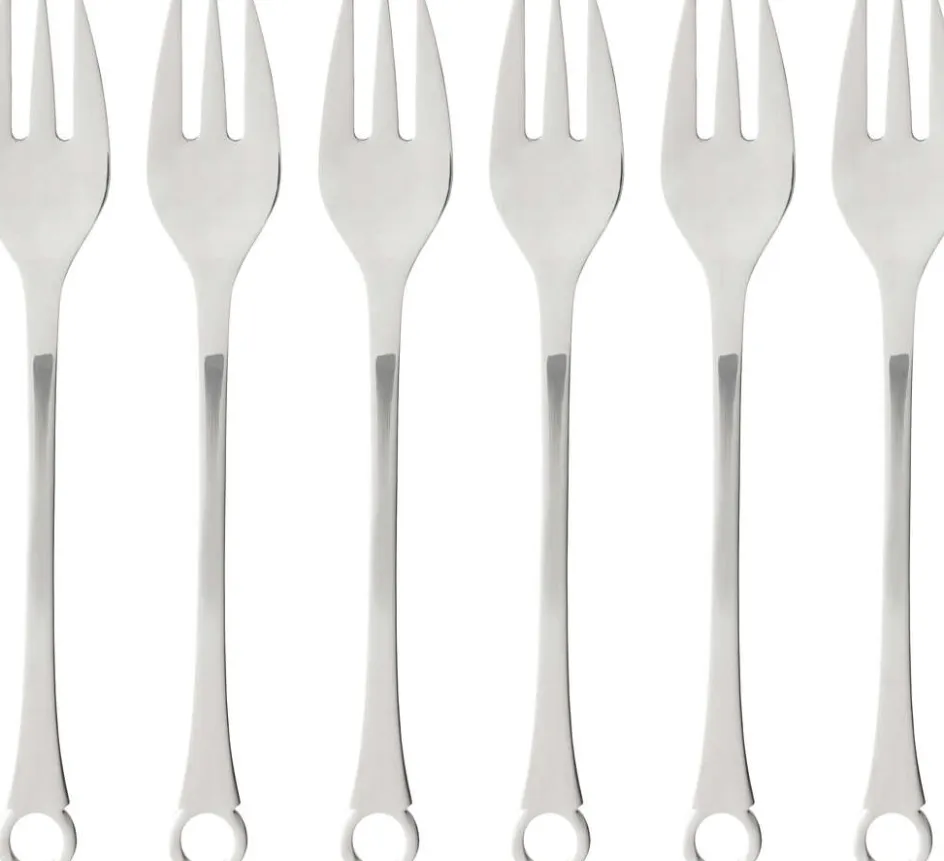 Discount Gense Pantry Kagegaffel 6 stk, Mat Stål