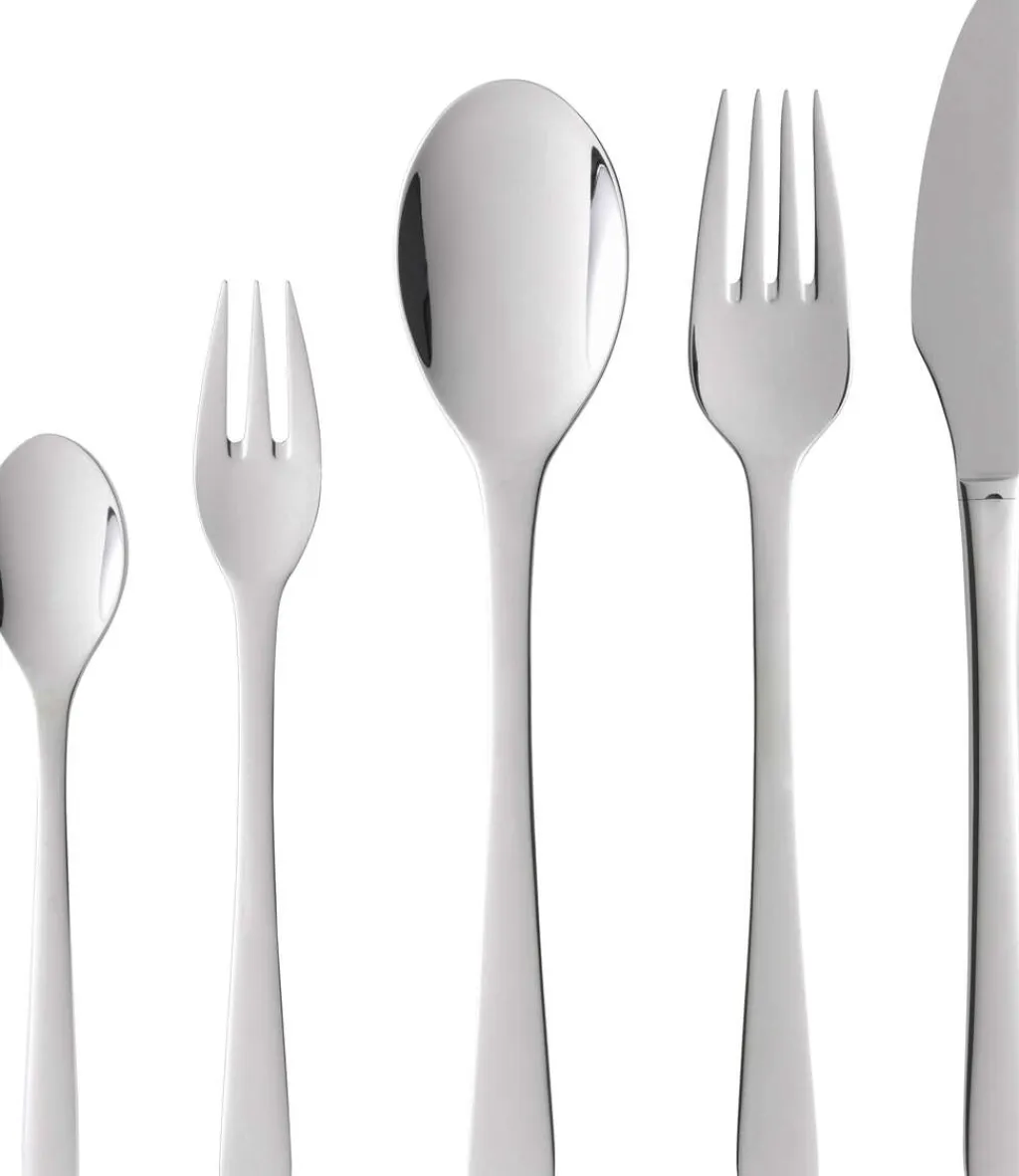 Sale Steel Line Bestiksæt , Blankt Stål Bestiksæt