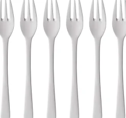 Gense Kagegafler > Steel line Kagegaffel 6 stk, Blankt Stål