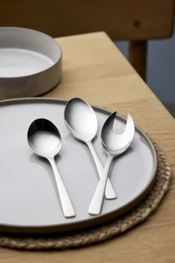 Discount Steel Line Serveringsgaffel, Blankt Stål Serveringsbestik