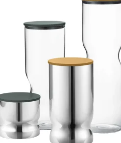 Clearance Alfredo Opbevaringsglas 2 L, Gul Opbevaring Til Køkkenet|Opbevaringskrukker Og -Glas