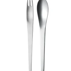 Georg Jensen Serveringsbestik > Arne Jacobsen Salatsæt 31 cm, Mat Stål