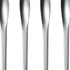 Georg Jensen Teskeer > Arne Jacobsen Kaffeskeer 4 stk, Mat Stål