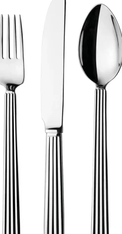 Børn Georg Jensen Bestiksæt|Børnebestik > Bernadotte Børnebestiksæt 3 Dele, Blankt Stål