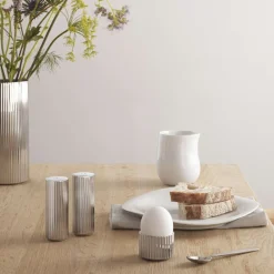 Outlet Georg Jensen Bernadotte Æggebæger 2 stk, Blankt Stål
