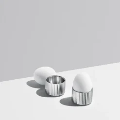 Outlet Georg Jensen Bernadotte Æggebæger 2 stk, Blankt Stål