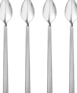 Clearance Bernadotte Lange Skeer 4 stk. 18,5 cm, Blankt Stål Bestiksæt