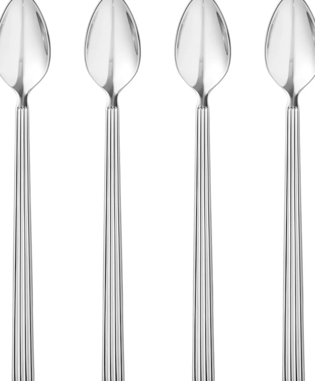 Clearance Bernadotte Lange Skeer 4 stk. 18,5 cm, Blankt Stål Bestiksæt