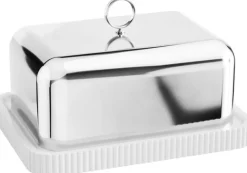 Sale Bernadotte Smørboks 14,7 cm, Hvid Skåle|Spisestue