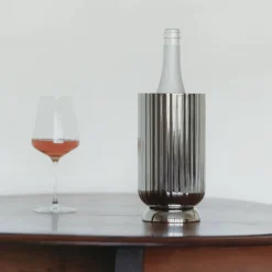 Georg Jensen Champagne- Og Vinkølere > Bernadotte Vinkøler H21,8 cm, Blankt Stål