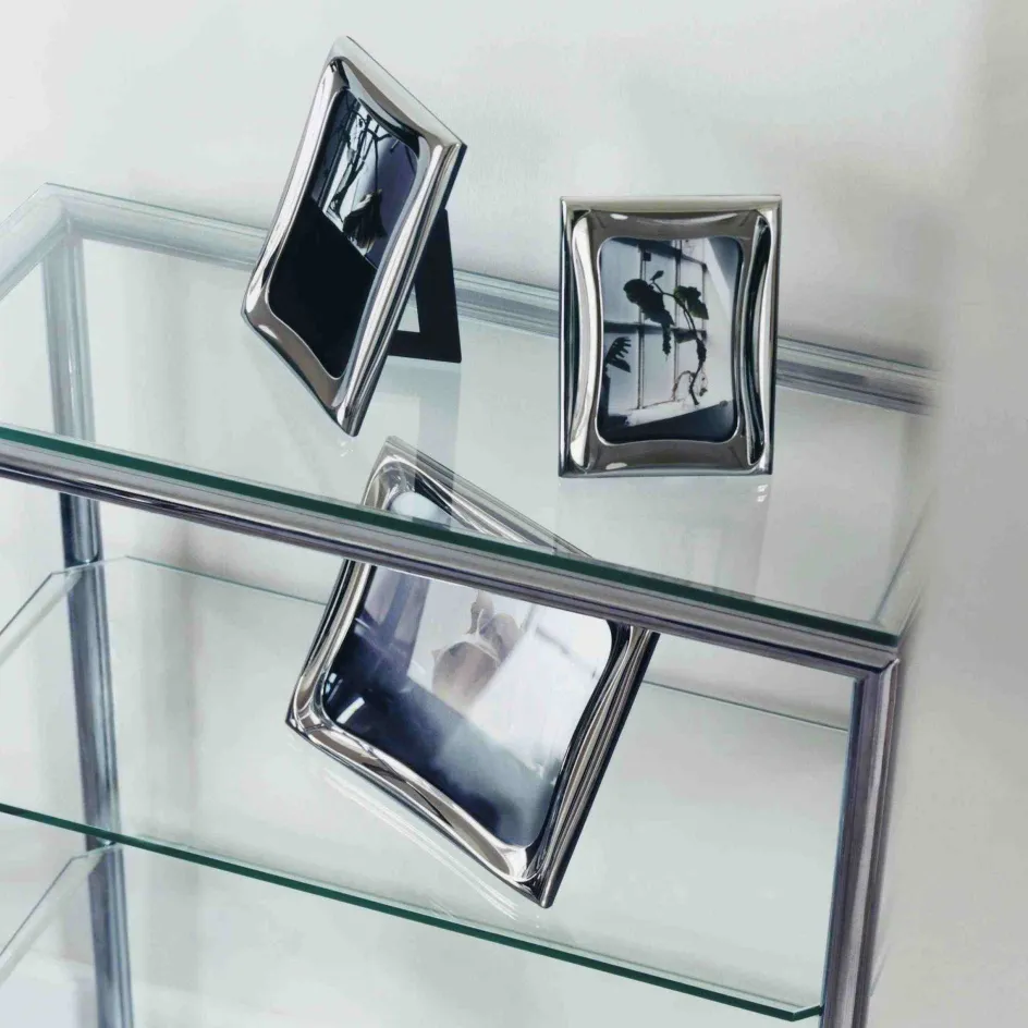 Best Georg Jensen Cobra Billedramme , Blankt Stål