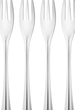 New Georg Jensen Cobra Kagegaffel 4 stk, Blankt Stål