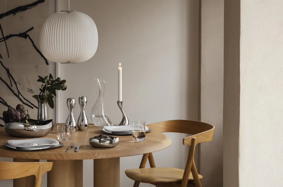 Online Georg Jensen Cobra Skål , Blankt Stål