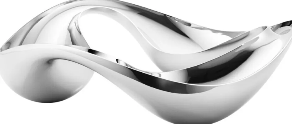 Georg Jensen Cobra Skål , Blankt Stål