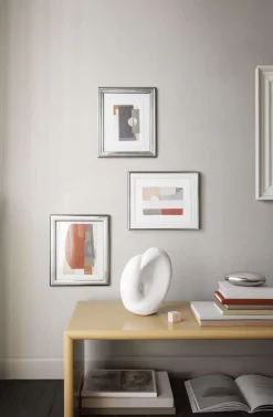 Outlet Deco Billedramme 10x12 cm, Blankt Stål Stue|Vægdekorationer Og Plakater