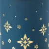 Georg Jensen Duftlys|Julelys > Duftlys Ø8,2/H9,5 cm, Blå/Guld