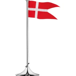 Clearance Georg Bordflag H39 cm, Blankt Stål Bordflag