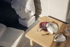 Clearance Georg Jensen Heart Æske , Blankt Stål