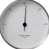 Sale Henning Koppel Termometer 10 cm, Blankt Stål/Hvid Ure Og Vejrstationer