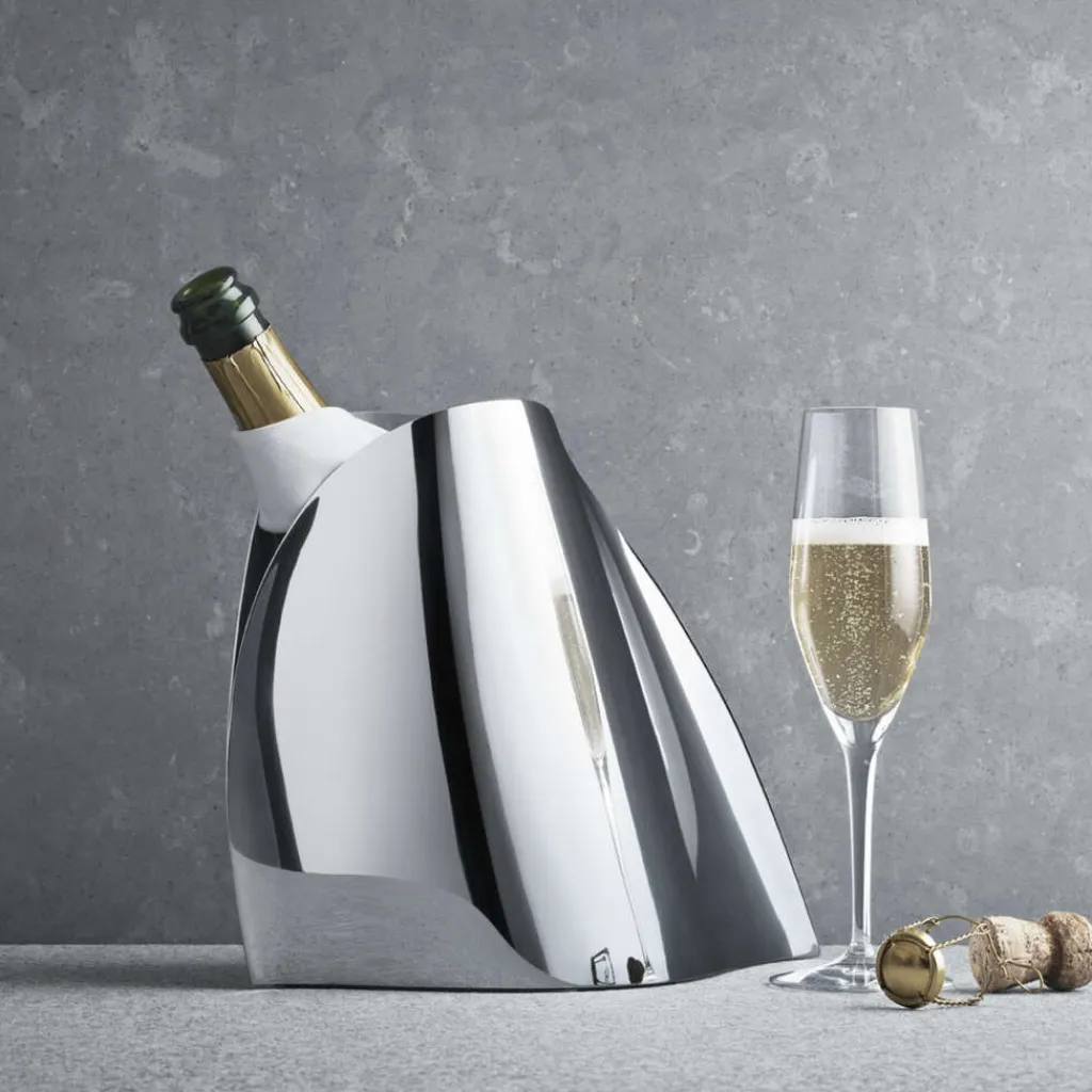 Indulgence Champagnekøler , Blankt Stål Champagne- Og Vinkølere