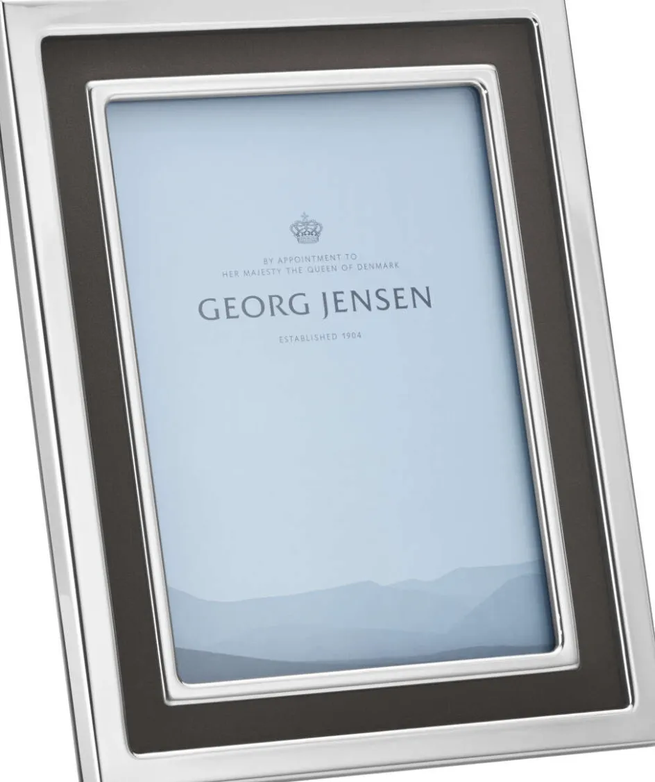 Clearance Georg Jensen Manhattan Billedramme , Blankt Stål
