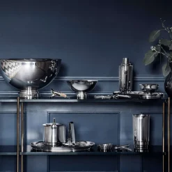 Discount Georg Jensen Manhattan Bordskåner til Flaske 11 cm, Blankt Stål