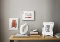Georg Jensen Stue|Vægdekorationer Og Plakater > Modern Billedramme 10x12 cm, Blankt Stål