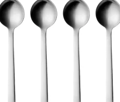 Discount New York Dessertskeer 4 stk, Mat Stål Spiseskeer