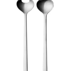 Georg Jensen Serveringsbestik > New York Salatbestik 26 cm, Mat Stål