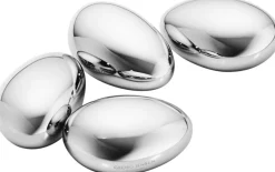 Best Georg Jensen Sky Isterninger 4 stk, Blankt Stål