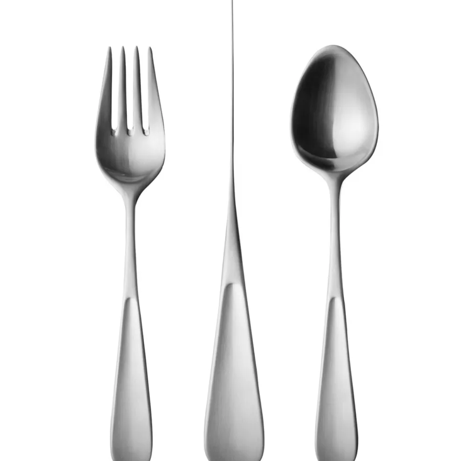 Hot Georg Jensen Vivianna Børnebestik 3 Dele, Mat Stål