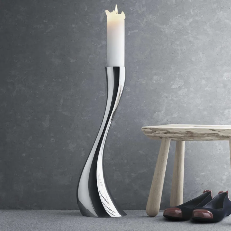 Discount Georg Jensen Cobra Gulvstage , Blankt Stål