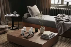 Outlet Georg Jensen Cobra Lysestage Ø33 cm, Blankt Stål
