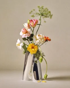 Georg Jensen Stue|Vaser > Lituus Vase H, Blankt Stål