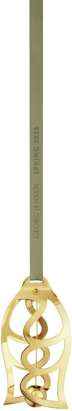 Georg Jensen Stue|Ophæng > Spring Ornament 2026 H6,9 cm, Guldbelagt