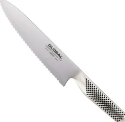 Global Brødknive|Japanske Knive > G-22 Brødkniv 20 cm, Stål
