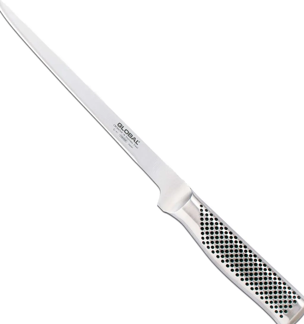 Global Udbener- Og Filetknive|Japanske Knive > G-41 Filetkniv Stiv 21 cm, Stål