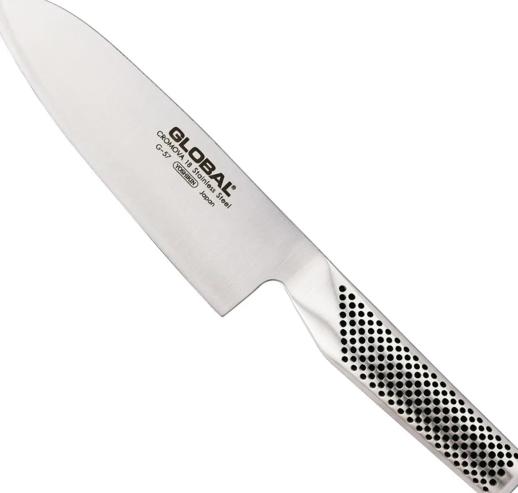 Global Kokkeknive|Japanske Knive > G-57 Santoku Kniv 16 cm, Stål