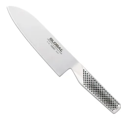 Global Kokkeknive|Japanske Knive > G-46 Santoku Kniv 18 cm, Stål