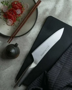 Global Kokkeknive > G-4/AB Kokkekniv 40-års jubilæum 18 cm, Stål
