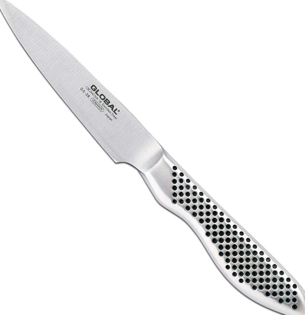 Global Urteknive Og Grøntsagsknive|Japanske Knive > GS-38 Skrællekniv 9 cm, Stål
