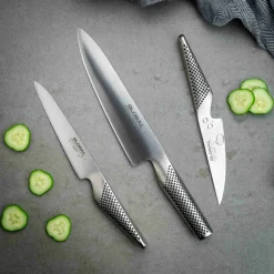 Knivsæt 3 Dele G-2, GS-1, GS-11, Stål Japanske Knive
