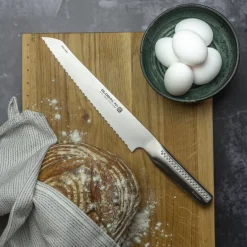 Discount Global NI GN-004 Brødkniv Orientalsk 23 cm, Stål