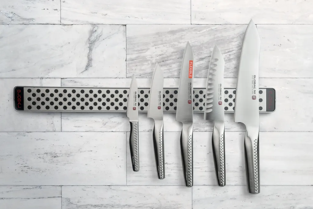 Global Japanske Knive|Universalkniv > NI GNM-04 Universalkniv Flexibel 16 cm, Stål