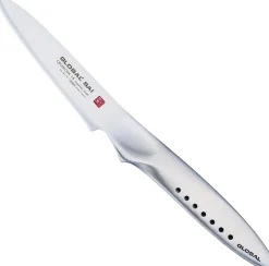 Global SAI-F01 Skrællekniv 9 cm, Smedet Stål