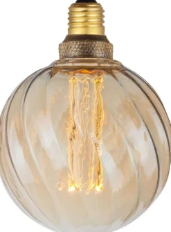 Halo Design E27 Led-Pærer|Dekorationspærer > Colors Twist Pære E27 3,5W 3 Step Memory, Amber