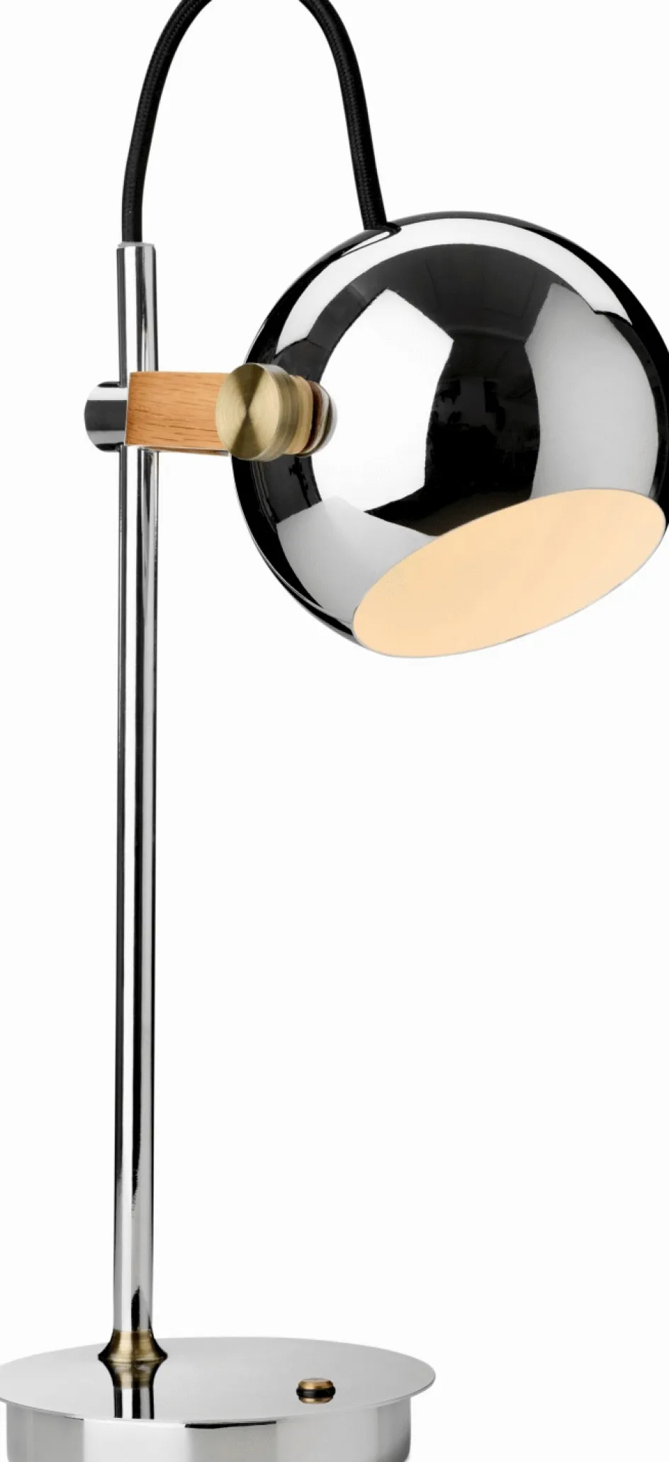 Outlet Halo Design DC Trådløs Bordlampe LED H35 cm, Chrome